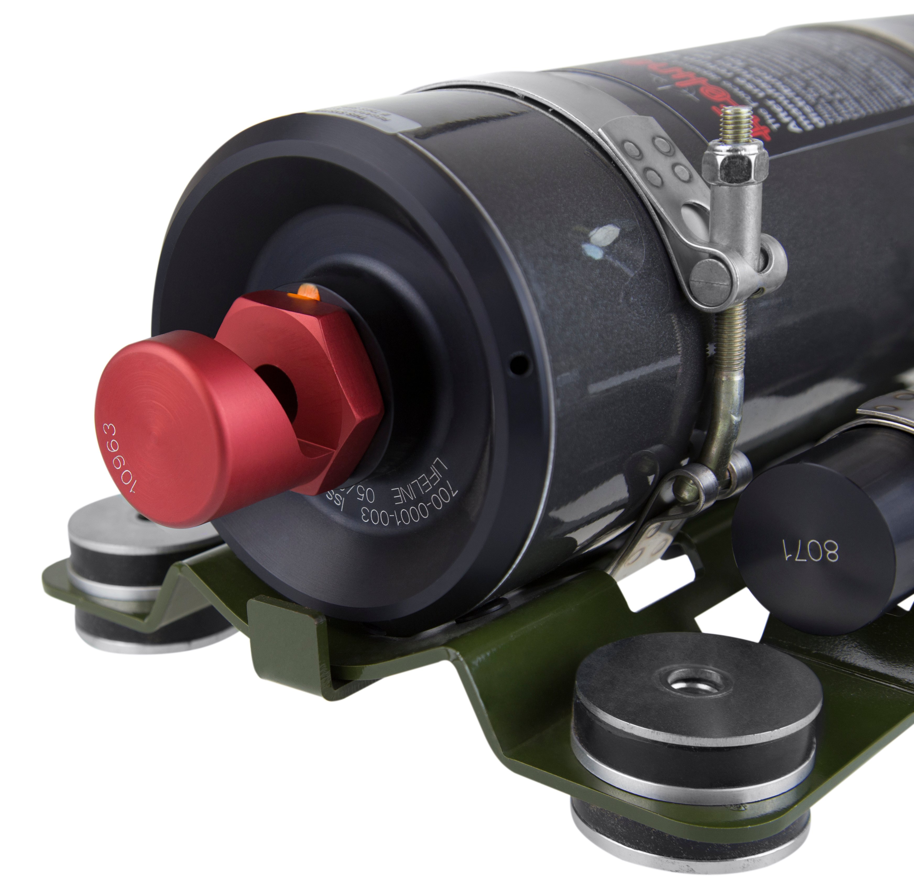 Lifeline Fire Suppression system for Armored Vehicle